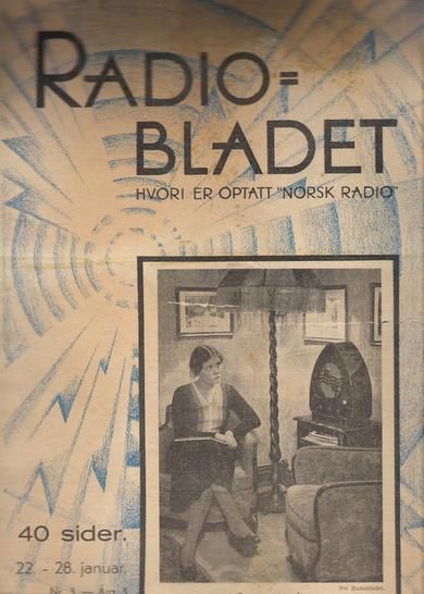 1933 nr 003 RADIO BLADET