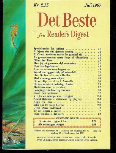 1967 nr 007 Det Beste fra Reader's Digest