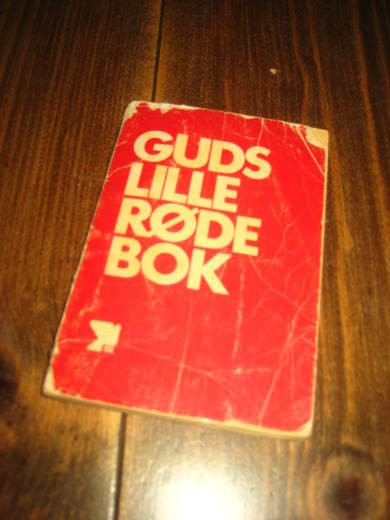 GUDS LILLE RØDE BOK. 1970.