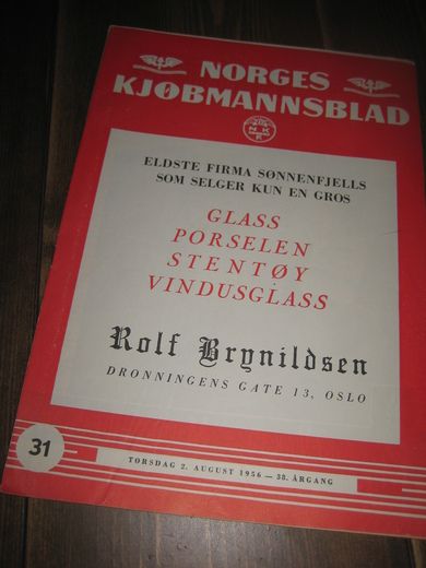 1956 nr 031 NORGES KJØBMANNSBLAD