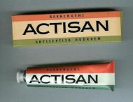 Eske med strøkent innhold ACTISAN ANTISEPTISK HUDKREM fra Barnengen