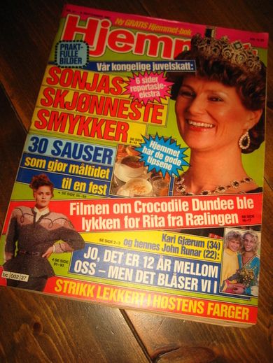 1987 nr 037 Hjemmet SONJA