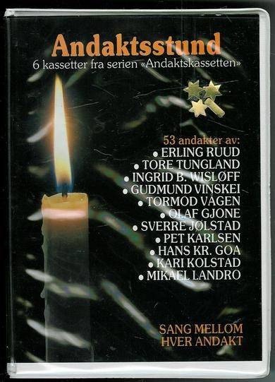 Andaktstund. 6 kassetter fra serien Andaktskassetten.