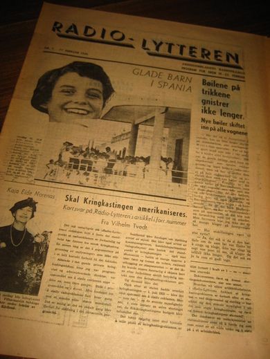 RADIO LYTTEREN, 1939,nr 007, 