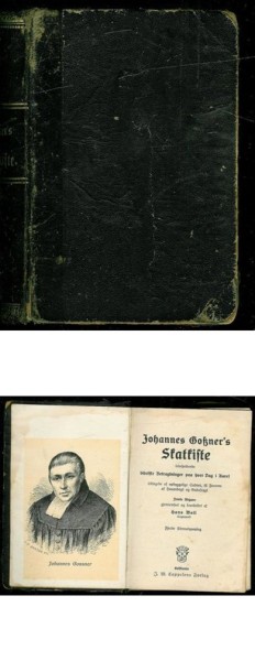 Woll, Hans: Johannes Gossners Skatkiste inholdende bibelske Betraktninger paa hvær Dag i Aaret.  1907