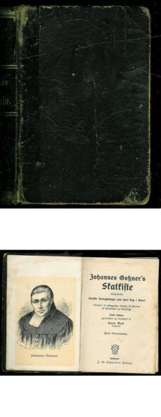 Woll, Hans: Johannes Gossners Skatkiste inholdende bibelske Betraktninger paa hvær Dag i Aaret.  1907