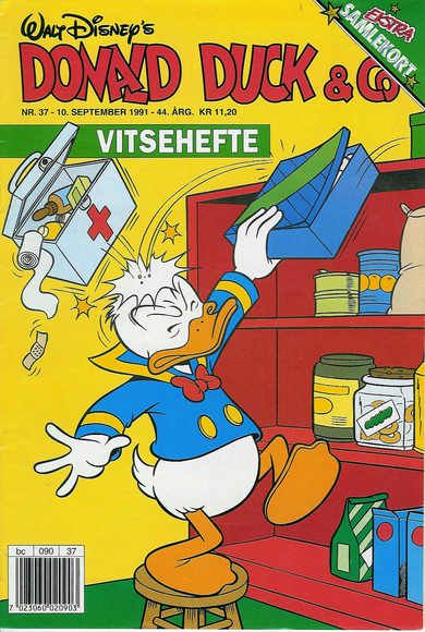 1991 nr 037 Donald Duck & Co