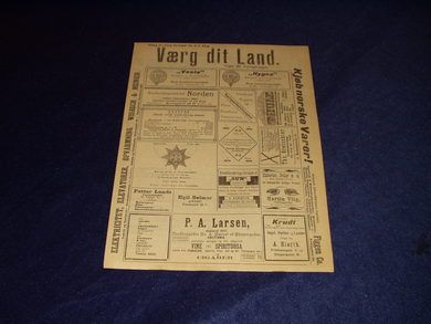 1898 nr 006 Værg dit Land