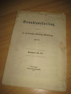 Grundlovsforslag fremsatte fem og tyvende ordentlige Storthing 1877.