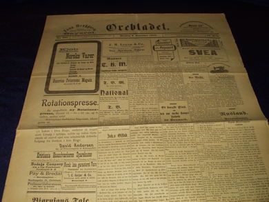 1905 nr 260 Ørebladet