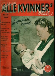 1954,nr 010,                          ALLE KVINNERS blad.