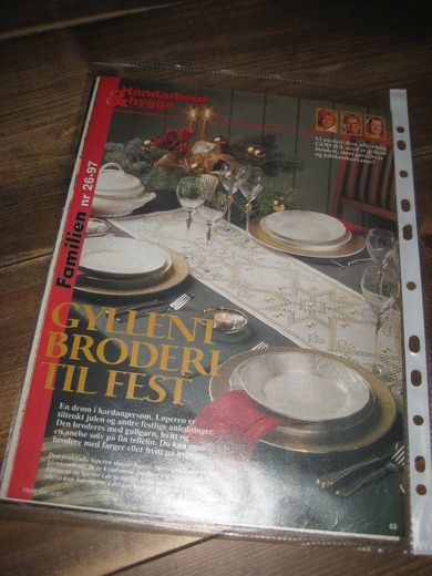 GYLLENT BRODERI TIL FEST 1997