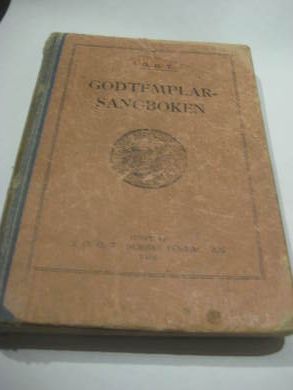 GODTEMPLAR SANGBOKEN 1916