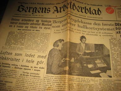 1949,nr 246, 22. oktober, Bergens Arbeiderblad.