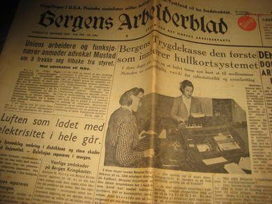 1949 nr 246 22 oktober Bergens Arbeiderblad