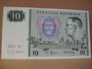 1971 P F174947 10 KRONOR