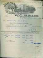 W C MØLLER LUE- HATTE & PELSVAREFABRIK Drammen 1918