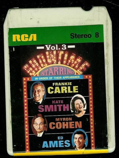 FRANKIE CARLE KATE SMITH MYRON COHEN ED AMES: SHOWTIME 1969