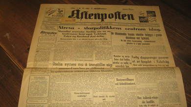 1935 morgen nr 189 Aftenposten