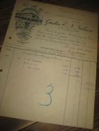 FACTURA fra GUSTAV E N NIELSEN DRAMMEN 23 januar 1912