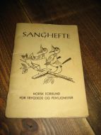 SANGHEFTE for NORSK FORBUND FOR TRYGDEDE OG PENSJONISTER.                     50 tallet.