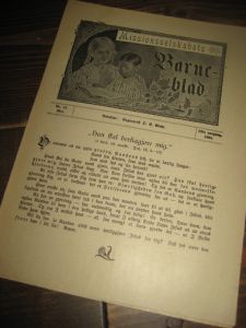 1908,nr 010, Missionsselskabets Barne blad.