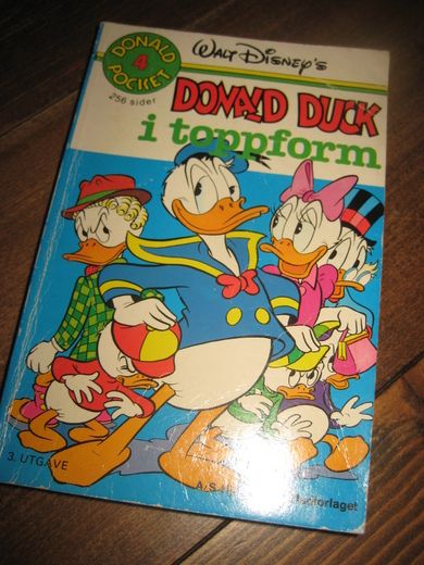 DONALD DUCK i toppform Bok nr 4 3 utgave