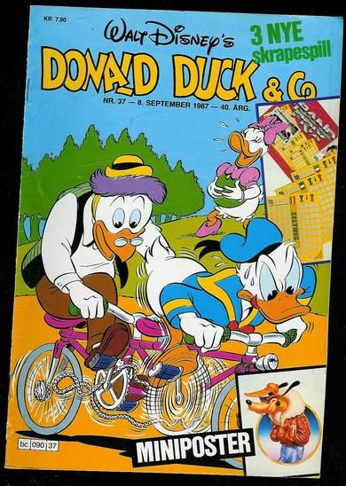 1987 nr 037 Donald Duck & Co