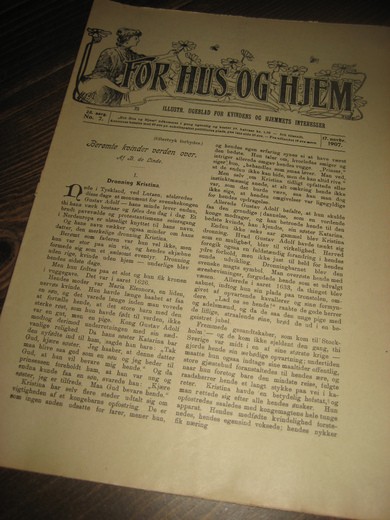 1907,nr 007, FOR HUS OG HJEM.