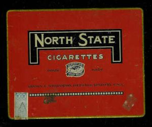North State CIGARETTES fra Brown & Williamson, Louisville, Kentucky, USA