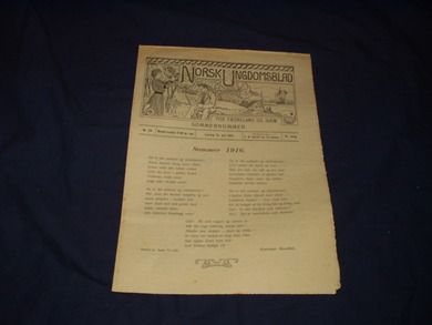1916 nr 028 Norsk Ungdomsblad