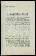 NORSK PRISTIDENDE 1918.