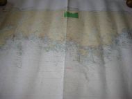 NY HELLESUND - LINDESNES Originalkart fra Det Norske kartverk pent i glass og ramme Dette er kart nr 13