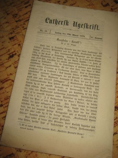 1879 nr 013 Luthers Ugeskrift