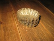 Gamle, ovale  sandkakeformer, 11 stk, 40 tallet. 