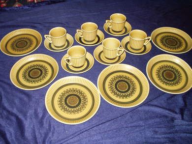 Kaffesett til 6 personer Stavangerflint