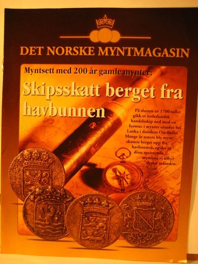 Skibsskatt berget fra havbunnen