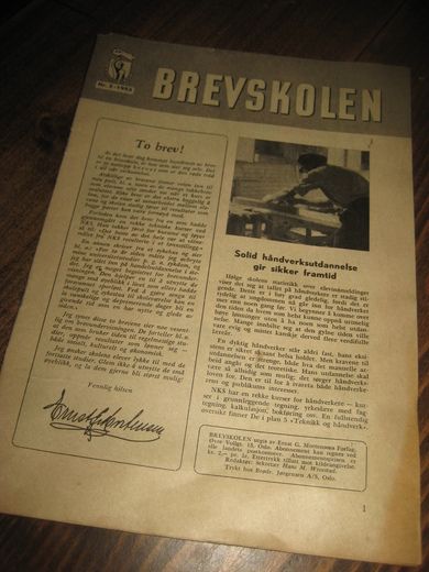1953 nr 002 BREVSKOLEN