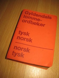 TYSK- NORSK. NORSK - TYSK. 1968