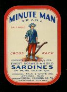 Central Canning Co, Stavanger. Norway MINUTE BRAND