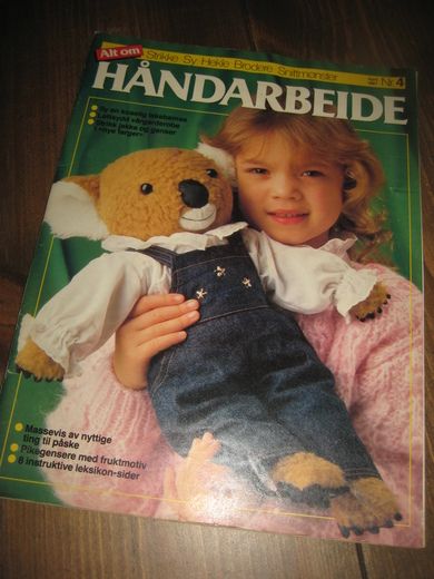 1987 nr 004 Alt om Håndarbeide