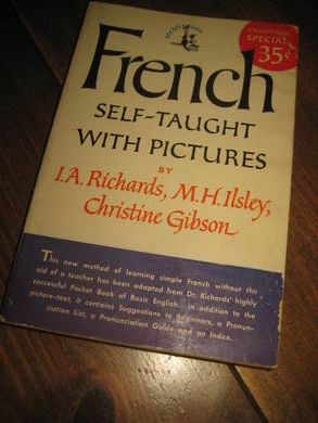FRENCH SELF TAUGHT WITH PICTURES. 1950