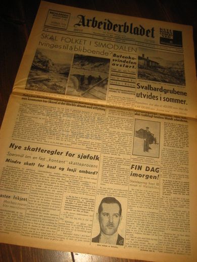 1938 nr 042 Arbeiderbladet