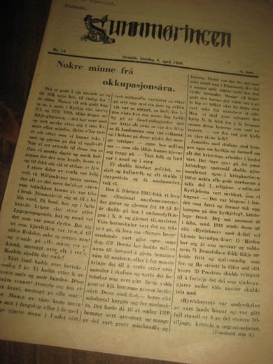 1949 nr 014 Sunnmøringen 9 april