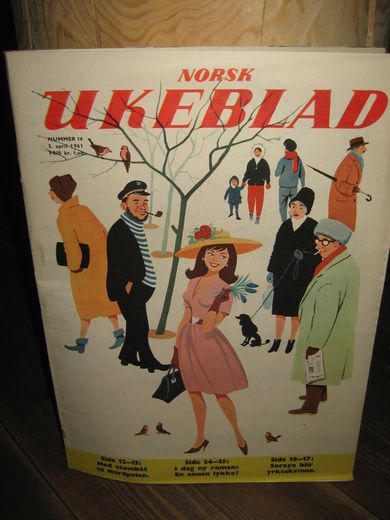 1961,nr 014, NORSK UKEBLAD.