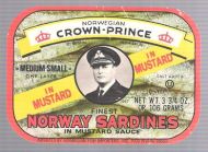 CROWN PRINCE ONE LAYER IN MUSTARD SAUCE