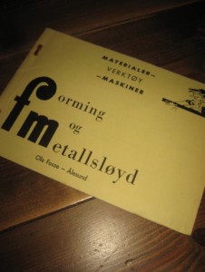 Reklamefolder fra Ole Fosse, Ålesund, 70 tallet. 