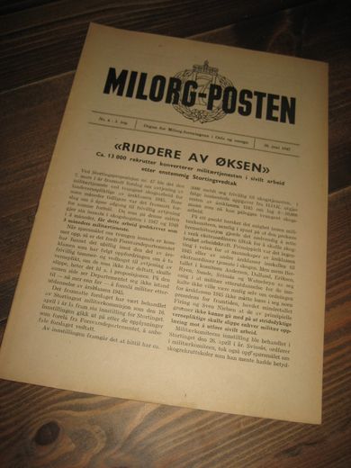 1947 nr 006 MILORG POSTEN