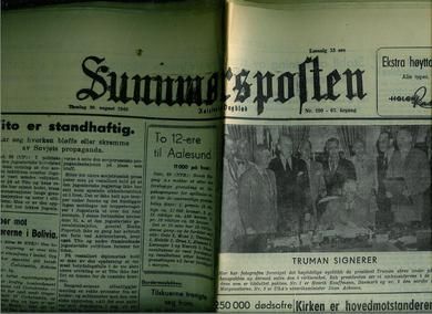 1949 nr 199 Sunnmørsposten