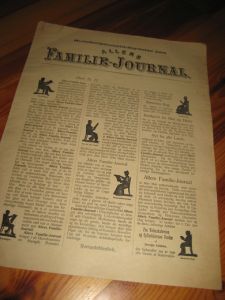 Subskribtionsindbydelse paa ALLERS FAMILIE JOURNAL. 1902.